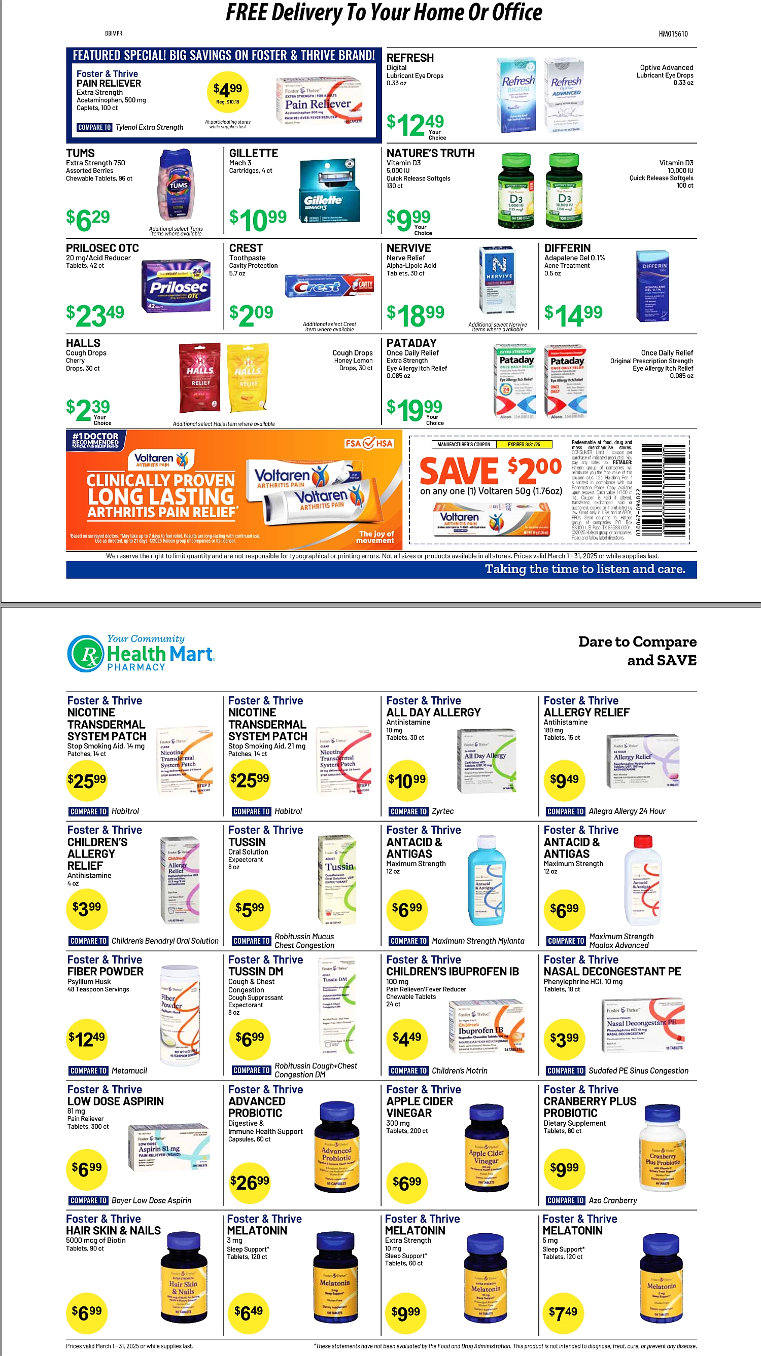 Health Mart Sale Specials